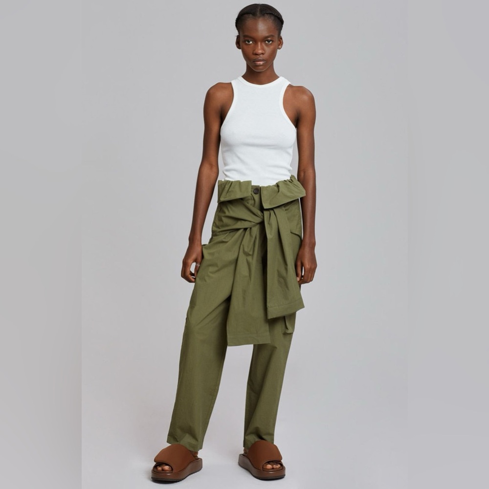 The Frankie Shop Conan Cargo Pant Army Green Size XS/S BNWT